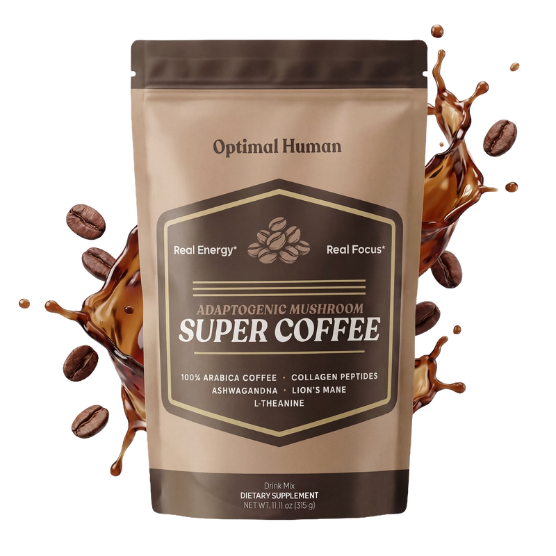 Optimal Human Adaptogenic Mushroom Super Coffee