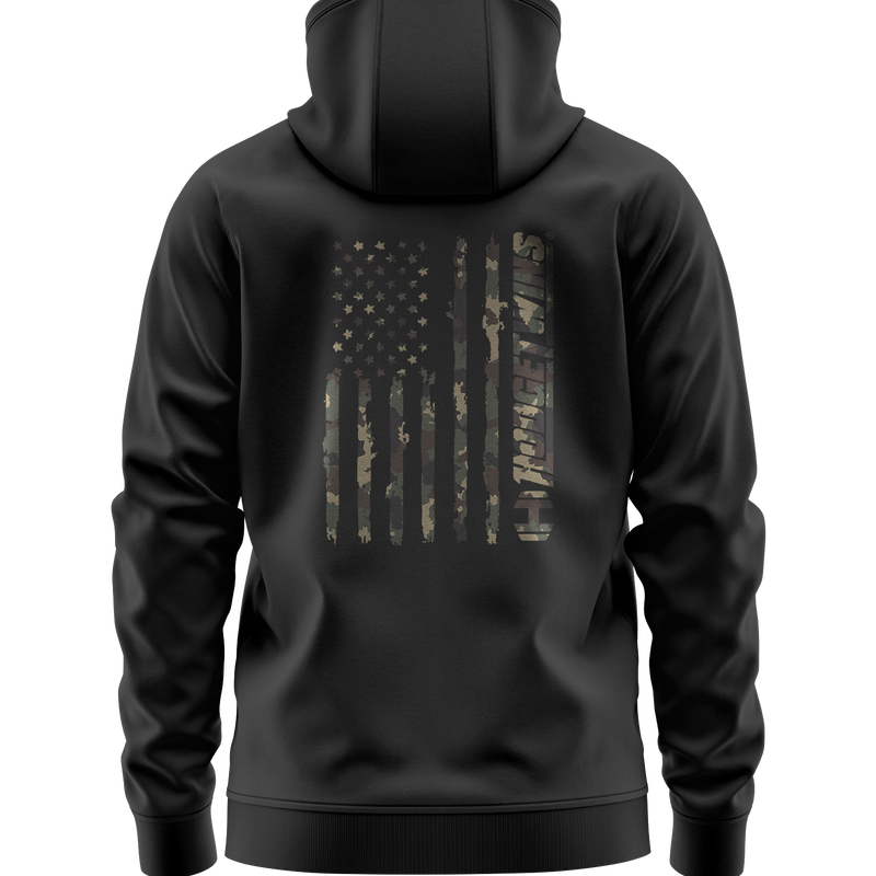 Camouflage Flag Hoodie