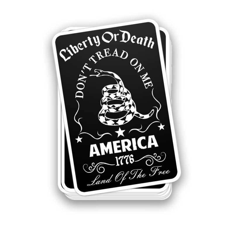 Don't Tread On Me 1776 Decal