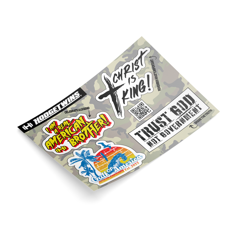 Hodgetwins Limited Edition Sticker Sheet