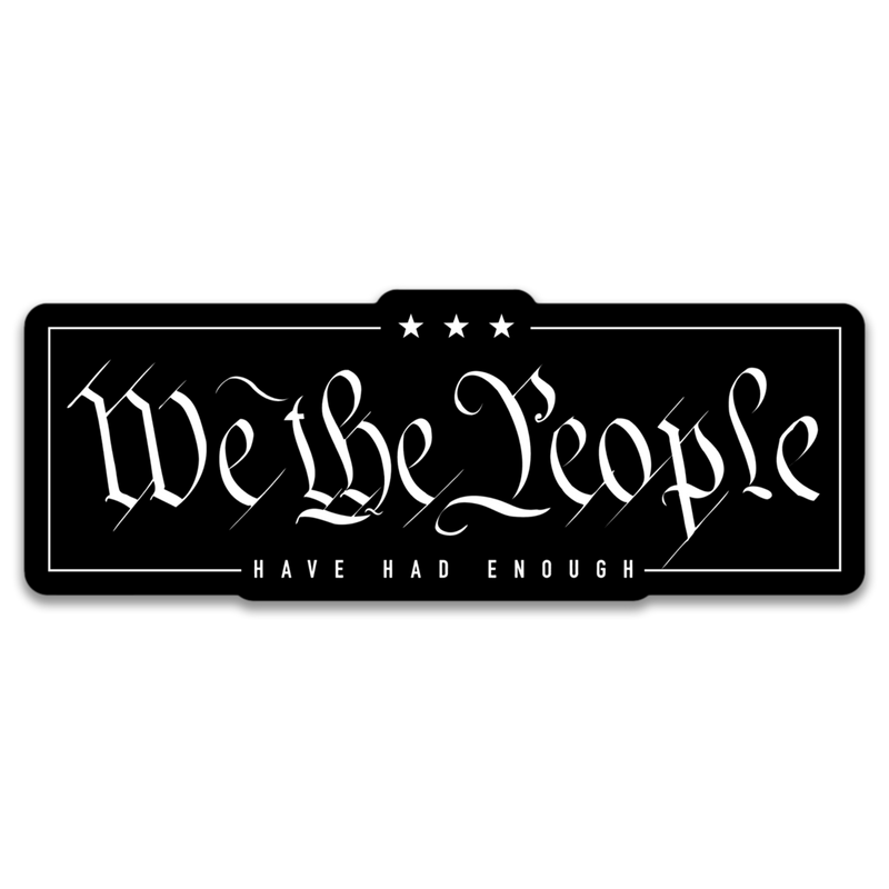 We the People Decal